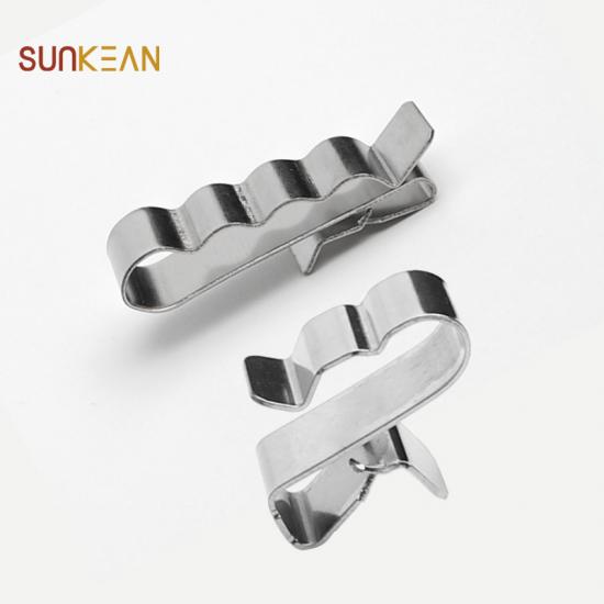 20Pcs Trailer Frame Wire Clips Solar Panel Wire Clips 304 Stainless Steel  Cable Clamps Double-Wire Clip for PV Wiring